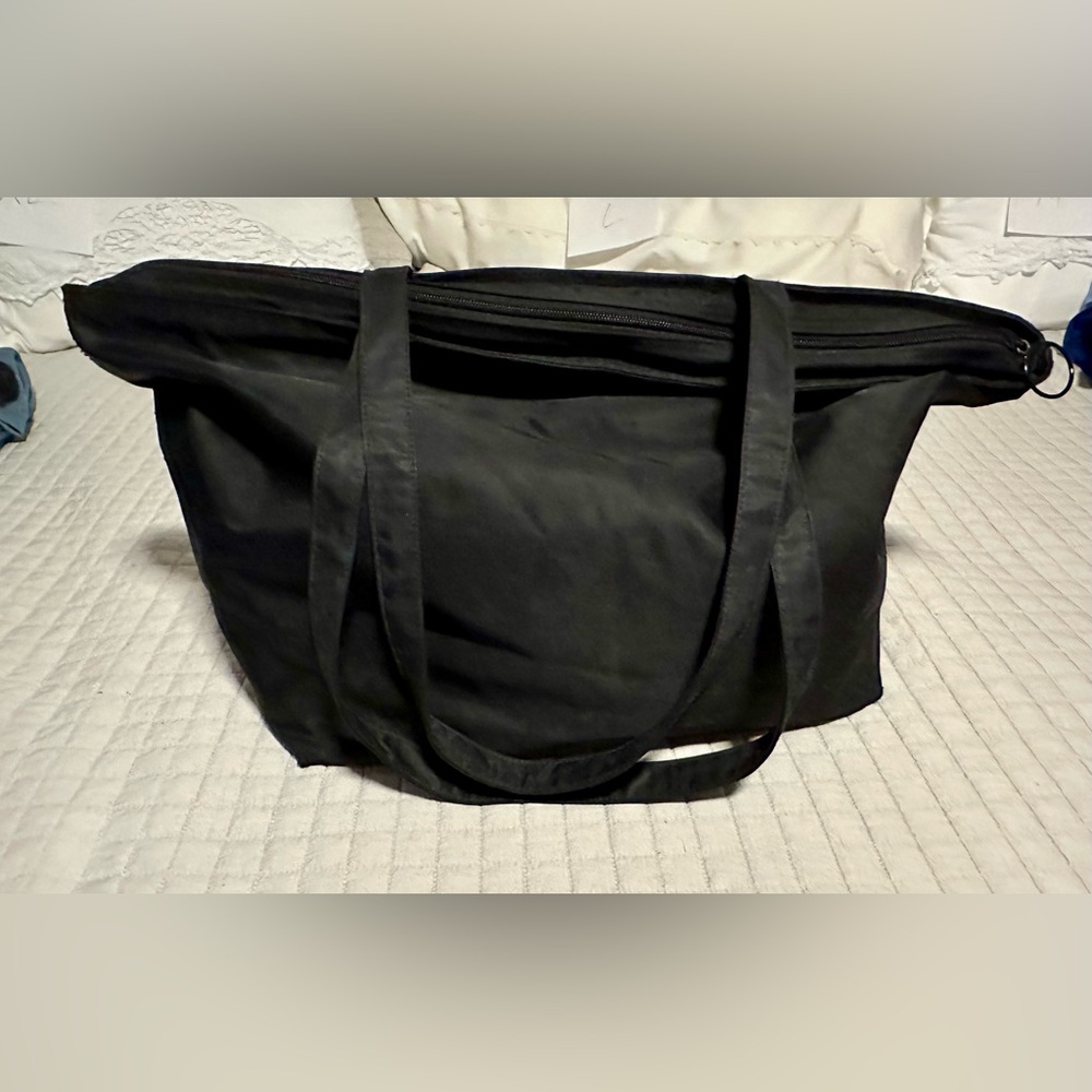 Lands’ End black insulated diaper bag
